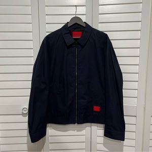 HUGO BOSS RED LABEL DARK BLUE BOMBER JACKET